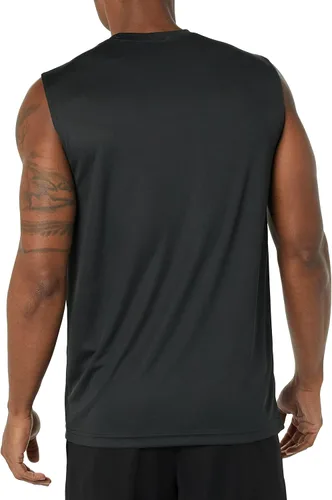 Miniatura 3 de Tienda Essentials Men's Active Performance Tech Muscle Sleeveless Tank Top Workout Shirt, Pack of 2