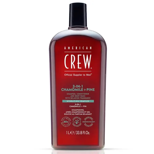 Miniatura 11 de American Crew Champú, acondicionador y gel de baño para hombres, 3 en 1, 3.3 onzas líquidas