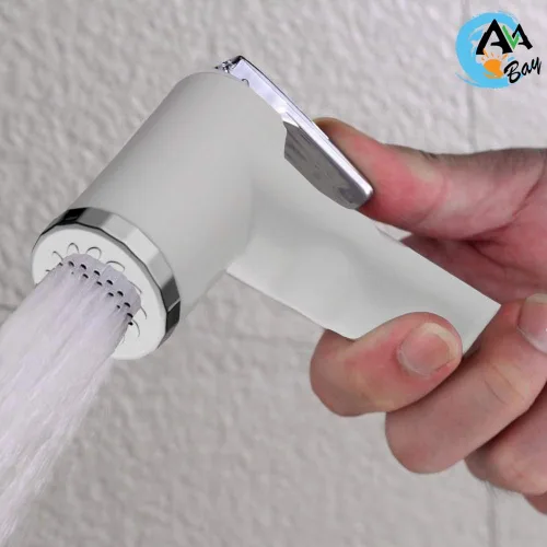Miniatura 4 de Cabezal rociador blanco - rociador para bidé - Shattaf para pañales de tela - lavado para mascotas