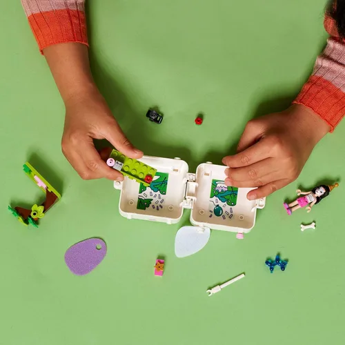 Miniatura 6 de LEGO Friends Emma's Dalmatian Cube 41663 Kit de construcción; juguete creativo para cachorros, regalo creativo para niños, viene con un juguete