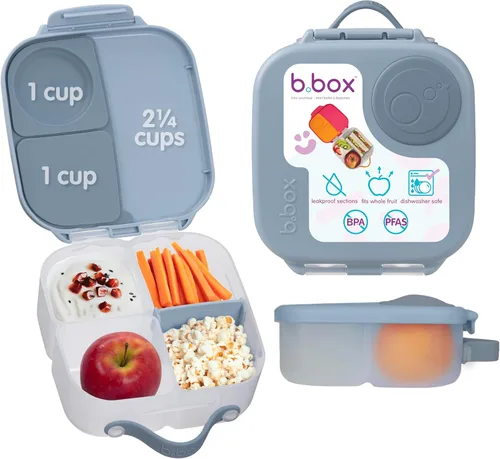 Miniatura 15 de b.box Mini lonchera de Batman, recipientes para aperitivos para niños, reutilizable, pequeña caja Bento para el almuerzo, contenedor de aperitivos