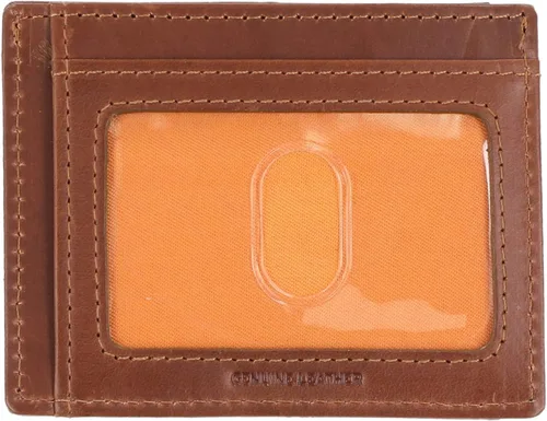 Miniatura 2 de Timberland Cartera delgada de cuero con bolsillo frontal para tarjetas de crédito para hombre