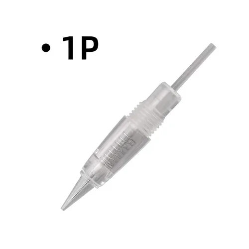 Miniatura 2 de Tatuaje Maquillaje Permanente Máquina Pluma Agujas Suministros (10pcs/Set) P-J094 (1P/1R)