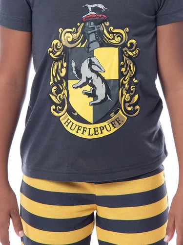 Miniatura 3 de Harry Potter Hogwarts House Crest Jogger - Conjunto de pijama para niñas grandes, para todas las casas