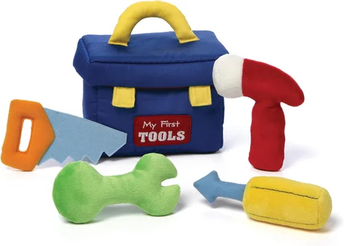 Miniatura 21 de Baby GUND My First Baking - Juego de peluche con sonidos, sonajero, chirridos y arrugas, juguete sensorial de felpa ultrasuave para bebés y recién