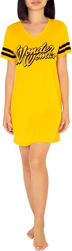 Smart & Sexy Camisa de dormir extragrande con cuello en V para mujer Amarillo