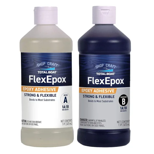 Miniatura 8 de TotalBoat Adhesivo epoxi flexible FlexEpox (8 onzas)