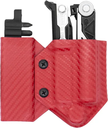 Miniatura 6 de Clip & Carry Kydex Funda multiherramienta para Gerber Center-Drive con soporte de sidecar opcional ~ Fabricado en Estados Unidos