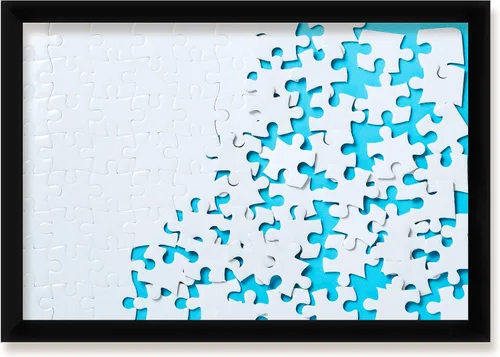 Miniatura 4 de wallsthatspeak Marco de rompecabezas, granero americano, 19x13