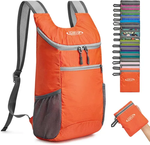 Miniatura 11 de G4Free Mochila de Senderismo Ligera y Empacable para Hombres y Mujeres Mochilas de Día de Senderismo Pequeñas Mochila Plegable para el Hombro Bolsa