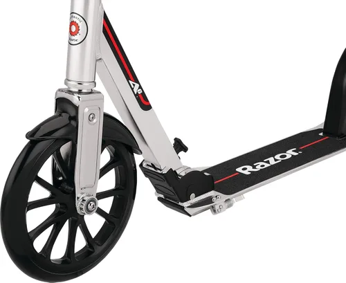 Miniatura 12 de Razor A6 Kick Scooter for Kids Ages 8+ - Extra-Tall Handlebars & Longer Deck, 10" Urethane Wheels, Aluminum Frame, Anti-Rattle Technology, for