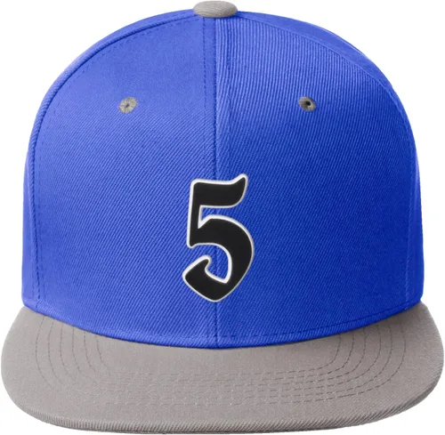 Miniatura 1607 de Daxton Gorra clásica con visera de billete plano con letras del alfabeto inglés antiguo de la A a la Z