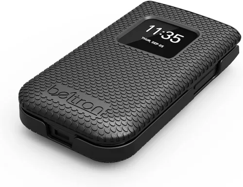 Miniatura 5 de BELTRON Funda para Nokia 2720 V Flip Phone, funda protectora a presión (Verizon 2720V) - Negro