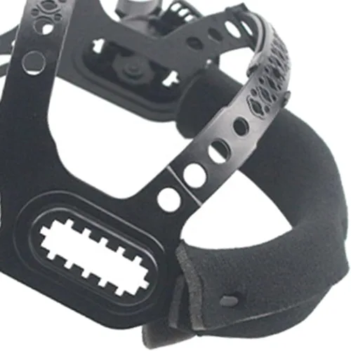 Miniatura 3 de Almencla Sudor orbing casco de soldadura auricular transpirable agujero cuadrado ajustable cabeza aro para soldadura tapa parte accesorios