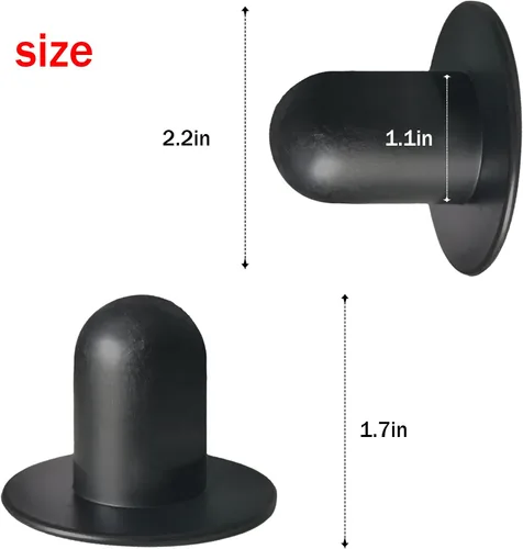 Miniatura 2 de Tapones de piscina para piezas de accesorios de piscina sobre el suelo, enchufe de retorno de piscina, tapón de agujero de repuesto, negro/azul