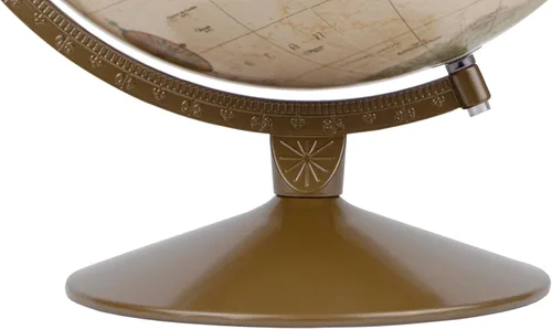 Miniatura 2 de Replogle Globos Franklin World Globe, océano antiguo, 12 pulgadas de diámetro, relieve elevado (relieve tridimensional para cordilleras). Este globo