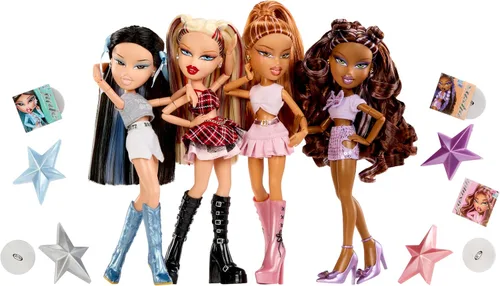 Miniatura 6 de Bratz Pop Starz Jade Fashion Doll con accesorios y encanto