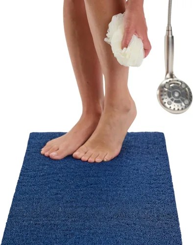 Miniatura 61 de Tapete de ducha antideslizante para bañera - Tapete de baño de lufa para baño - Tapete de baño de 40 x 16 pulgadas - Alfombra de baño antideslizante