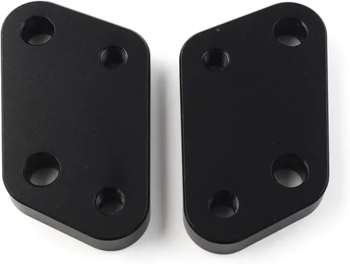 Miniatura 5 de FSFY - Placa de montaje para estribera trasera ajustable para Suzuki Gixxer 250 SF 2020-2021, negro