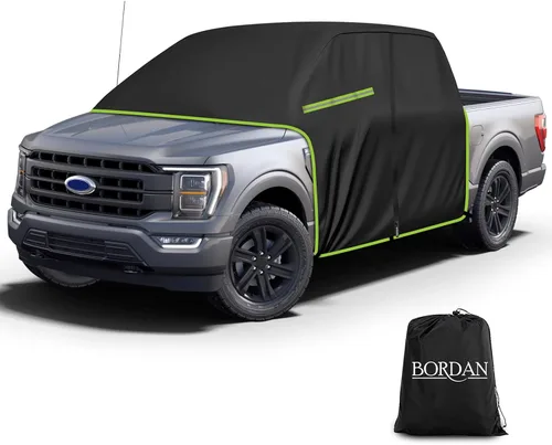 Miniatura 9 de Funda de coche para Ford Bronco de 2 puertas, 420D, funda impermeable para todo tipo de clima, sol, lluvia, UV, polvo, cubierta de cabina