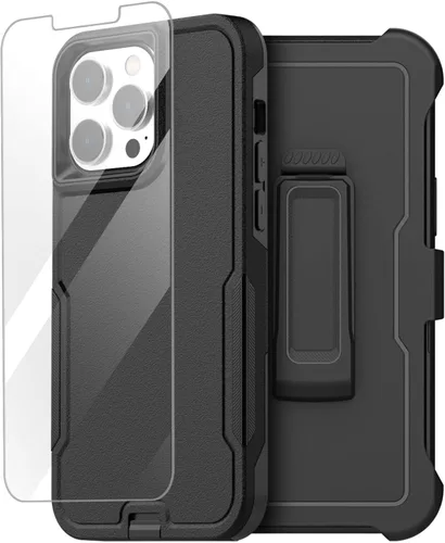 Miniatura 11 de AICase Funda para iPhone 12 Pro Max (6.7"), resistente protección contra caídas, cuerpo completo, a prueba de golpes, a prueba de polvo, protección