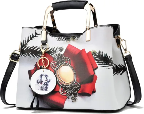 Miniatura 13 de Nevenka Monederos y bolsos para mujer con asa superior, bolsos de hombro de cuero para mujer