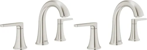 Miniatura 11 de American Standard 7429801.243 Becklow - Grifo de baño de dos manijas de 8 pulgadas, grifo de lavabo de baño, 1.2 GPM, negro mate