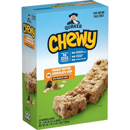 Miniatura 23 de Quaker Barras de granola masticables, S'mores, 58