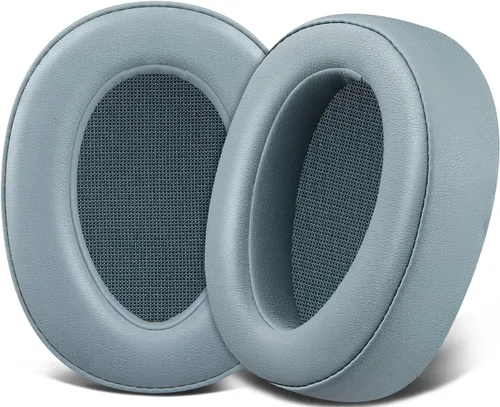 Miniatura 14 de SOULWIT Almohadillas para auriculares Sony WH-H900N (h.Ear on 2) y MDR 100ABN (h.Ear on) Auriculares con cancelación de ruido, almohadillas con Negro