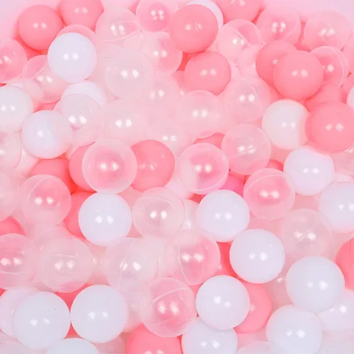 TRENDBOX Pelotas para pozo de bolas, 100 bolas de colores macarrones para hogueras de pelotas, tienda de campaña de juegos, casa de juegos de bebé,