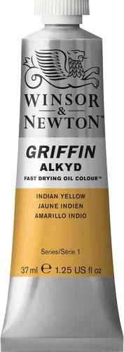 Miniatura 10 de Winsor & Newton Griffin Alkyd - Pintura al óleo de secado rápido, tubo de 1.25 onzas líquidas, Siena quemada