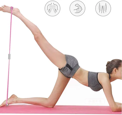 Miniatura 2 de Fitness 8 Yoga Tirando Cuerda Banda de Resistencia y Brazo Bandas de Resistencia Entrenamiento Pecho Brazo y Hombro Bandas Estiramiento Equipo
