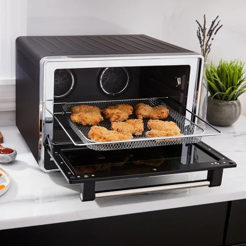 Miniatura 8 de KitchenAid Horno de convección dual de encimera con freidora de aire y sonda de temperatura - KCO224BM