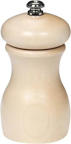 Miniatura 33 de Fletchers' Mill - Colección Marsala de molinillo de pimienta, cereza, 4 pulgadas, grosor ajustable fino a grueso, fabricado en Estados Unidos Negro
