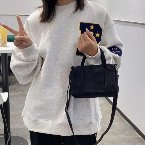 Miniatura 3 de Bolsos cruzados para mujer de pana, bolsos de hombro, bolsos cruzados, carteras, carteras, bolso pequeño de mano 2023