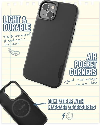 Miniatura 4 de Smartish - AW Shoots - Funda delgada para iPhone 13, Gripmunk [ligera + protectora], funda fina - Compatible con iPhone 13
