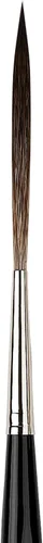 Miniatura 3 de da Vinci Watercolor 1298-8 Casaneo - Brocha para acuarela, color negro