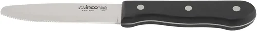 Miniatura 8 de Winco Cuchillos para carne, hoja de 4 pulgadas, HDL de madera