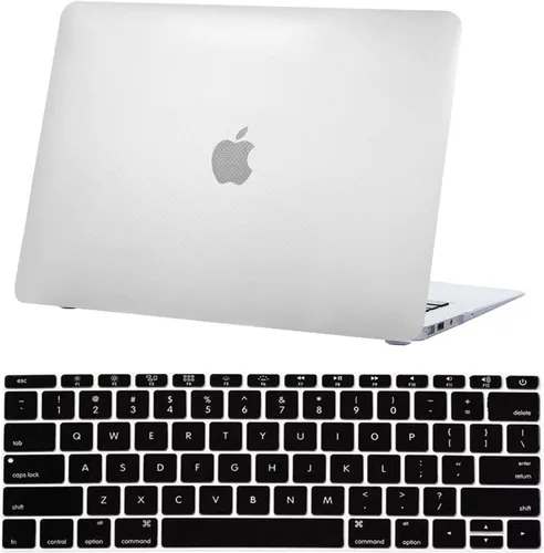 Miniatura 9 de Funda para laptop compatible con MacBook Air de 13 pulgadas, modelo de lanzamiento 2010-2017 A1466 A1369, diseño de puntos redondos elevados, funda