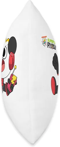 Miniatura 2 de Ryan's World Super Spy Combo Panda Throw Pillow, 16 x 16 pulgadas, multicolor
