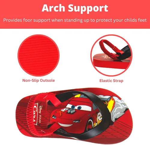 Miniatura 3 de Disney Sandalias de personajes para niñas y niños, zapatos de agua para niños, Minnie Mouse Mickey Moana Toy Story Elsa Frozen Cars Encanto