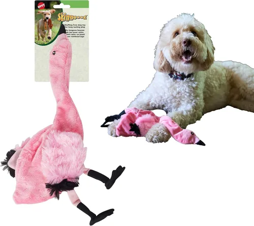 Miniatura 26 de SPOT Skinneeez - Juguete para perros sin relleno con chirriador para todos los perros. Juguete de tira y afloja para razas pequeñas y grandes. 23