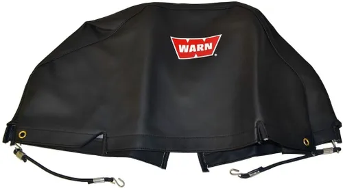 WARN 13917 Funda suave para cabrestante con cierres de cuerda elástica para cabrestantes 9.5ti y XD9000i, color negro