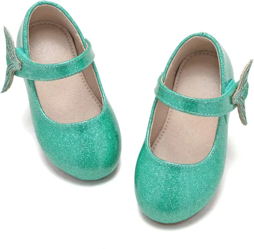 Miniatura 18 de Zapatos THEE BRON de vestir, planos, de ballet, Mary Jane, para niña pequeña