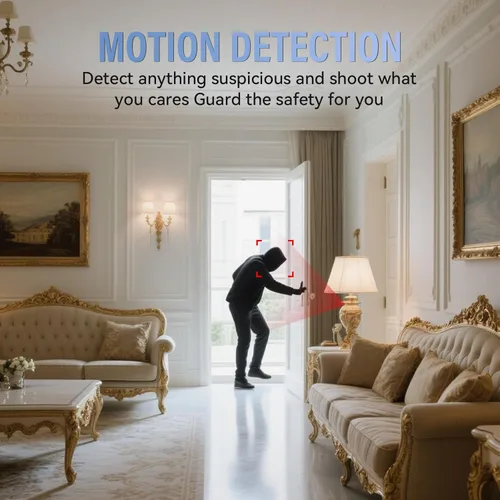 Miniatura 6 de Minicámara real Full 4K-HD, módulo de bricolaje con control remoto inalámbrico, cámara de seguridad para niñera con detección de movimiento