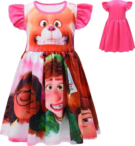 Miniatura 2 de Turning Red - Vestido de princesa para niñas