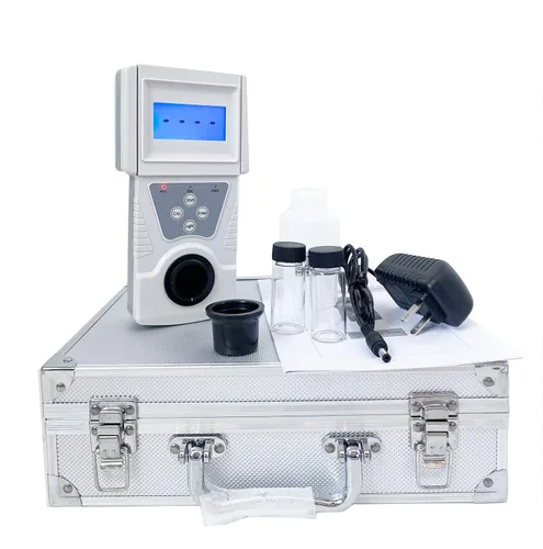Medidor de turbidez Analizador Turbidímetro Medidor de turbidez de laboratorio con solución de calibración estándar Rango de medición 0 a 20NTU