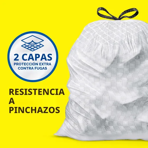 Miniatura 2 de Glad ForceFlex - Bolsas de basura altas para cocina, 13 galones, limpieza fresca, 140 unidades (el paquete puede variar)