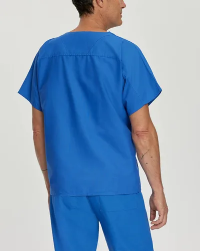 Miniatura 3 de Landau Women's Essentials Unisex Relaxed Fit 1-Pocket V-Neck Scrub Top 7502