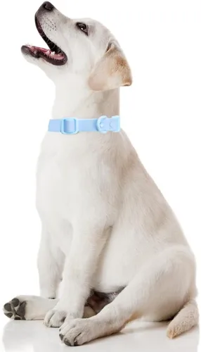 Miniatura 5 de FEimaX Collar de silicona impermeable para perro ajustable y resistente al olor, fácil de limpiar para perros grandes, medianos y pequeños, collares